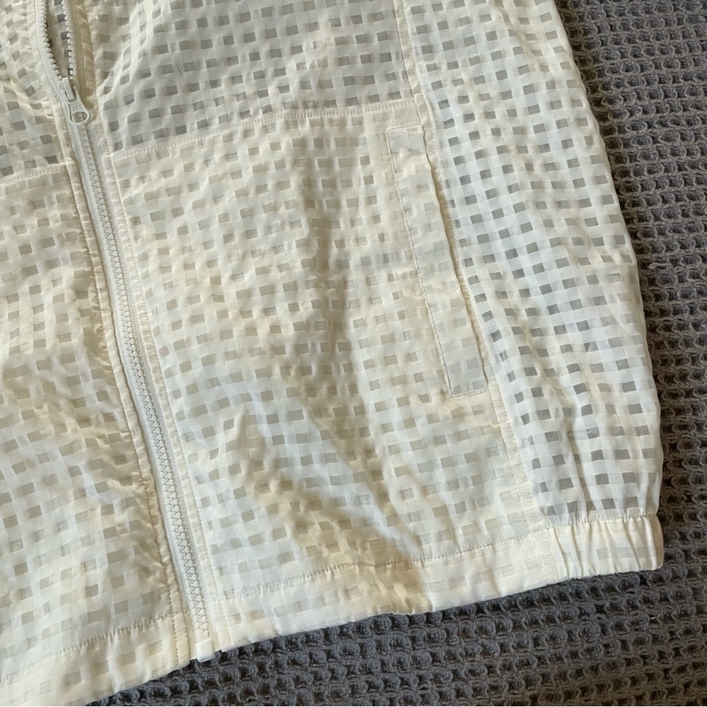 Fabletics Cleo Lightweight White Jacket - Picture 9 of 11